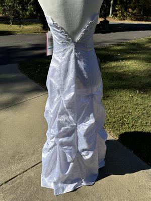 White Formal Dress 5/6 with Tags