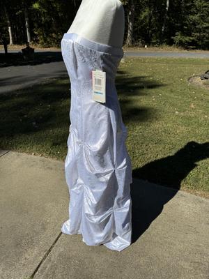 White Formal Dress 5/6 with Tags