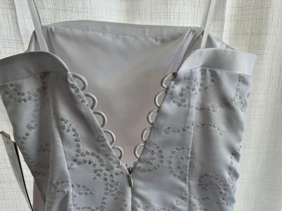 White Formal Dress 5/6 with Tags