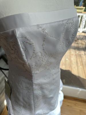 White Formal Dress 5/6 with Tags