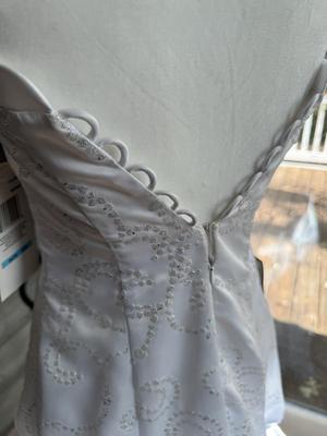 White Formal Dress 5/6 with Tags