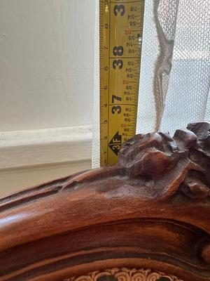 Victorian Tufted Brocade Settee (See Details)