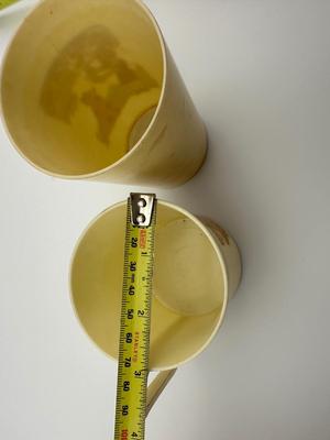 Vintage 1930s Beetleware Little Orphan Annie Ovaltine Children's Mugs