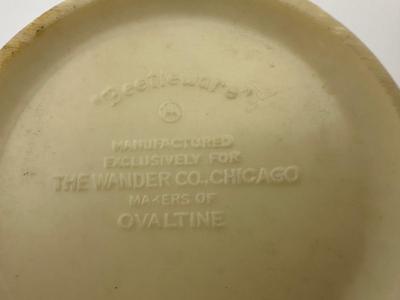 Vintage 1930s Beetleware Little Orphan Annie Ovaltine Children's Mugs