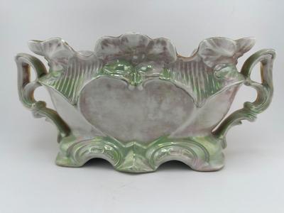 Erphila Hand Painted Vase and Dish