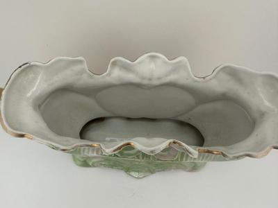 Erphila Hand Painted Vase and Dish