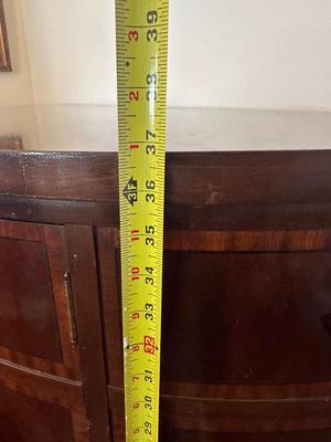 Antique Sideboard with Two Drawers and Two Cupboards