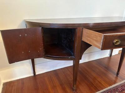 Antique Sideboard with Two Drawers and Two Cupboards