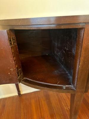Antique Sideboard with Two Drawers and Two Cupboards