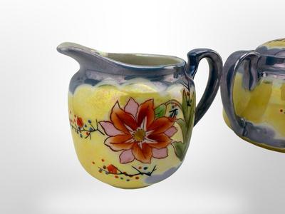 Vintage Hinode Japanese Hand Painted Tea Set
