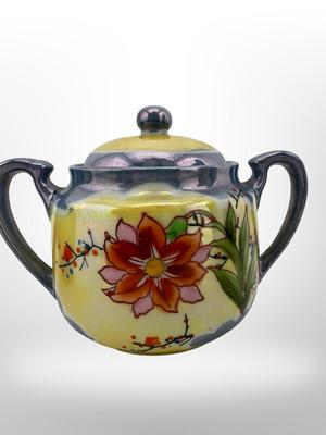 Vintage Hinode Japanese Hand Painted Tea Set