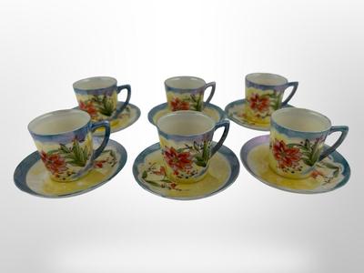 Vintage Hinode Japanese Hand Painted Tea Set