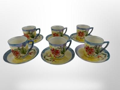 Vintage Hinode Japanese Hand Painted Tea Set