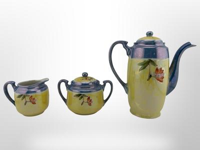 Vintage Hinode Japanese Hand Painted Tea Set
