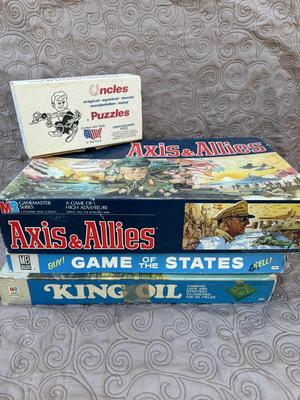 Vintage Board Games Lot 4