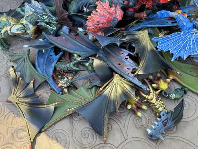 Huge Tub of LEGO Dragons (All Dragons From Multiple Sets, including Fire & Ice)