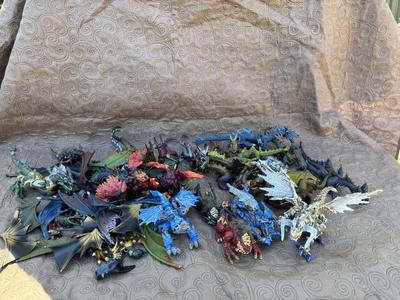 Huge Tub of LEGO Dragons (All Dragons From Multiple Sets, including Fire & Ice)