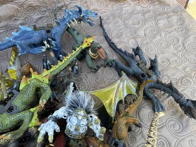 Huge Tub of LEGO Dragons (All Dragons From Multiple Sets, including Fire & Ice)