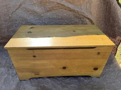 Wooden Chest / Toy Chest