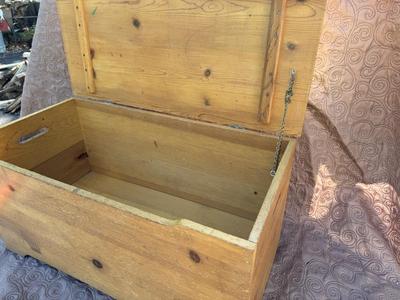 Wooden Chest / Toy Chest