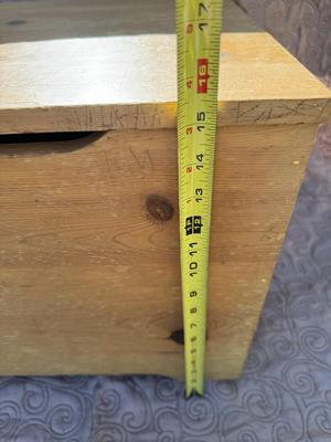 Wooden Chest / Toy Chest