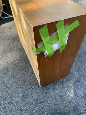 MCM Wall Cabinet w/ Shelves