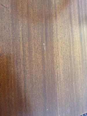 Mahogany Drop Leaf Table with Drawer