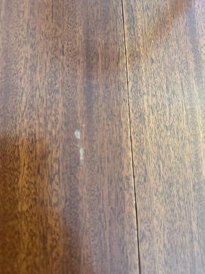 Mahogany Drop Leaf Table with Drawer