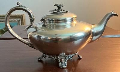 Antique Silver Plate Serving Set - 18 pieces