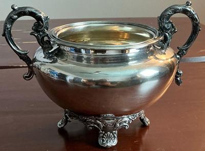 Antique Silver Plate Serving Set - 18 pieces