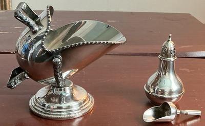 Antique Silver Plate Serving Set - 18 pieces