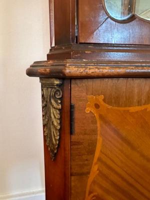 Vintage Curio Cabinet, Glass Display Case (See Details)