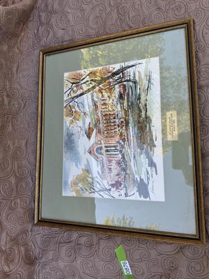 National War College - 29 May 1984 (Framed & Matted)