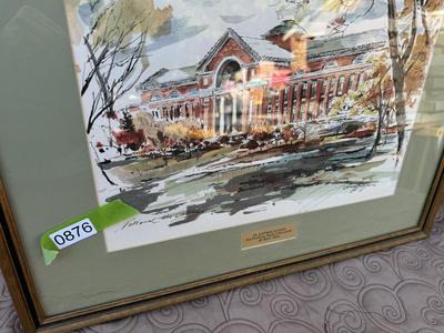 National War College - 29 May 1984 (Framed & Matted)