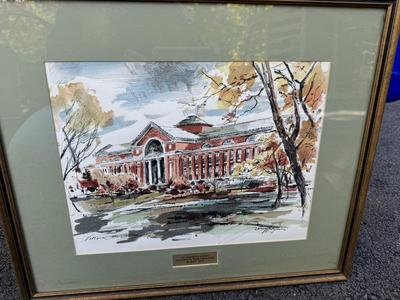 National War College - 29 May 1984 (Framed & Matted)
