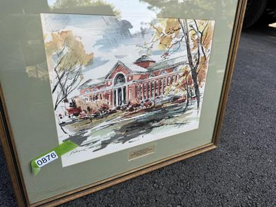 National War College - 29 May 1984 (Framed & Matted)