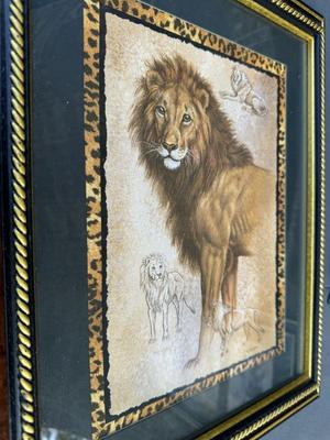 Set of Three - Safari Wall Pictures - Home Decor