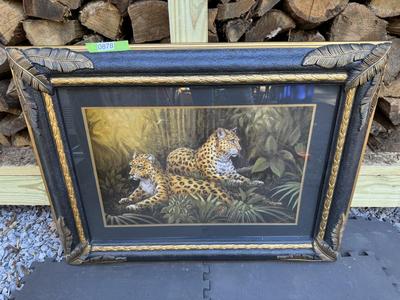Very Large Leopard Wall Home Decor