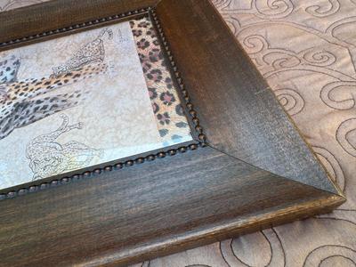 Leopard Wall Decor & Plate