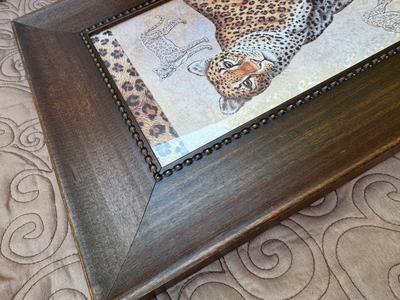 Leopard Wall Decor & Plate