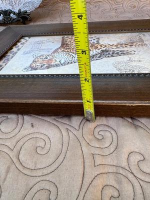 Leopard Wall Decor & Plate