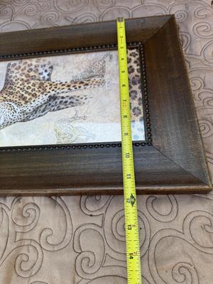 Leopard Wall Decor & Plate