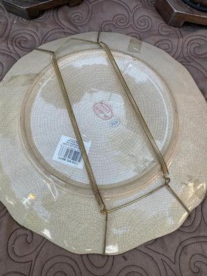 Elephant Safari Plate & Two Candle Holders