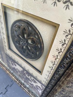 20” X 20” Shadow Box Framed Wall Art