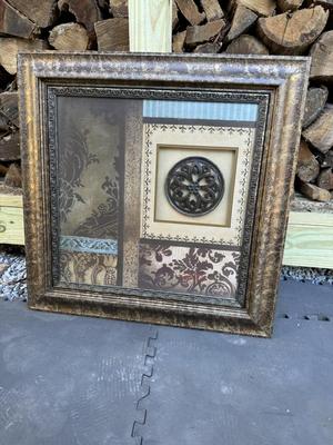 20” X 20” Shadow Box Framed Wall Art