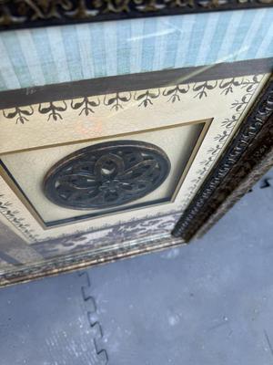 20” X 20” Shadow Box Framed Wall Art