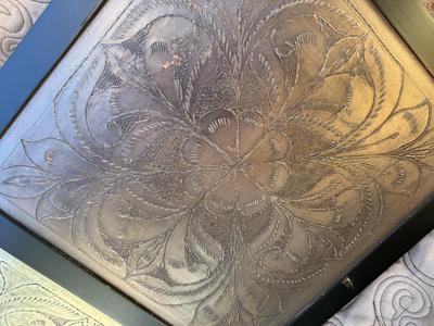 Large 42” Tile Art Wall Decor - Heavy