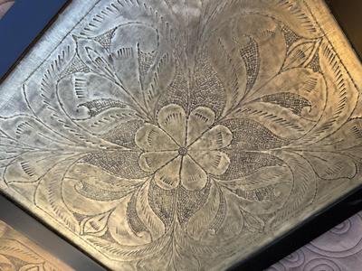 Large 42” Tile Art Wall Decor - Heavy