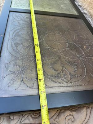 Large 42” Tile Art Wall Decor - Heavy