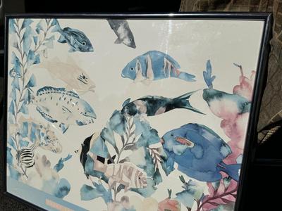 Tracy Taylor Starkist Wall Art 1988 Framed